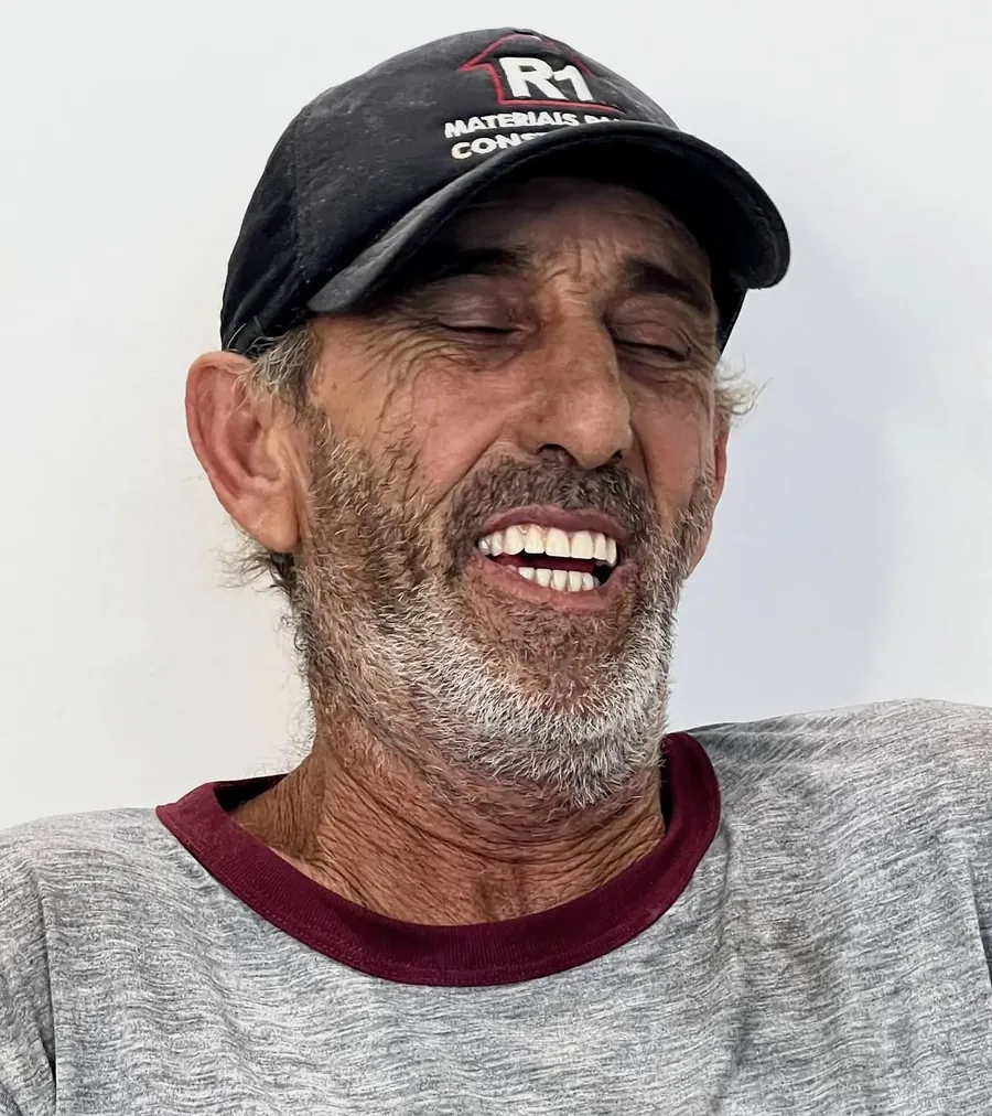Carlos Alberto, 58 anos — paciente da NOA Odontologia em Penápolis após PRÓTESE PROTOCOLO